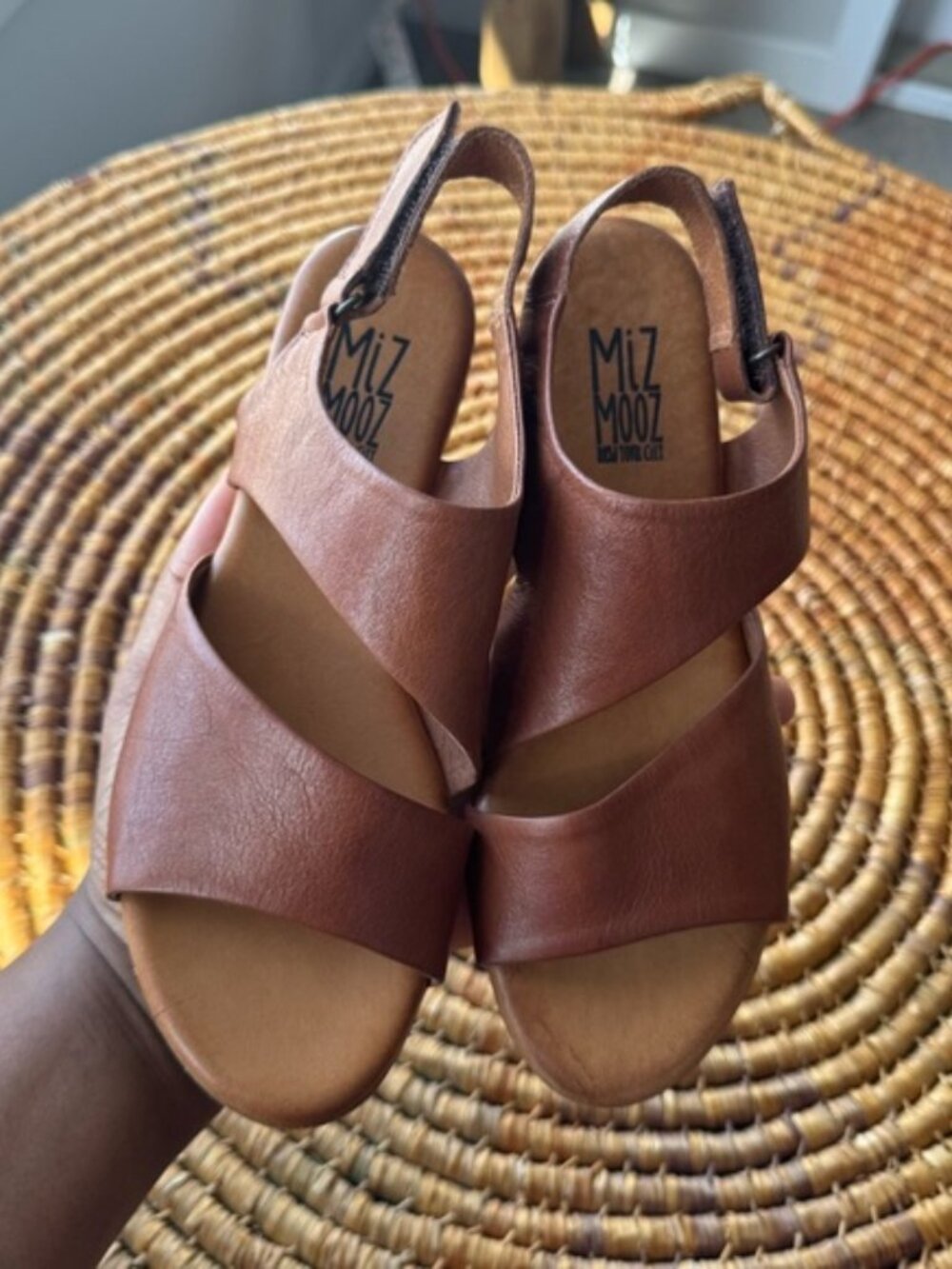 Miz mooz Womens Tan Sandals